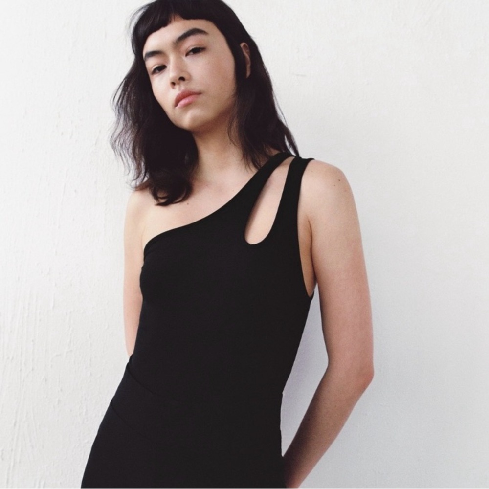 Zara Elegant One Shoulder Bodysuit